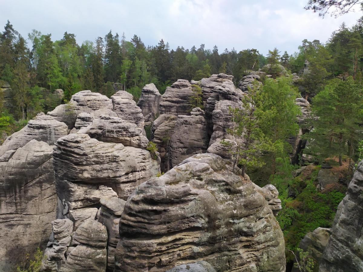 Ubytování v Českém ráji Holín Exterior foto